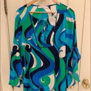 Multi Colored Alice and Trixie Silk Dress